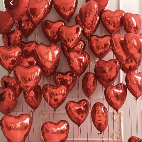 20 Heart Balloons