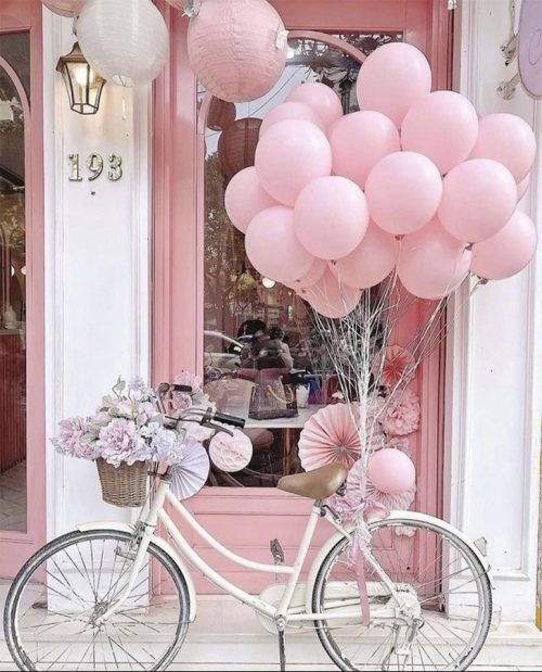 20 Pink Round Balloons