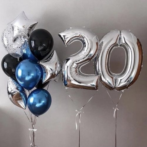 Number 20 bouquet "Galaxy"