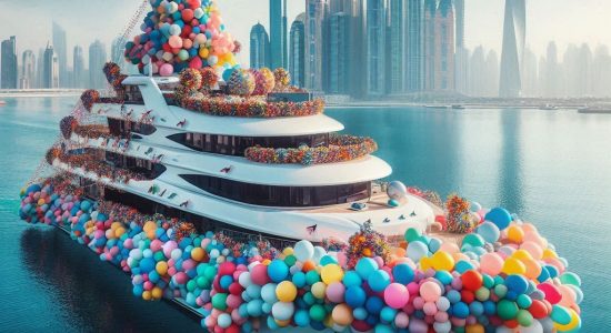 How Yacht Balloon Decoration in Dubai